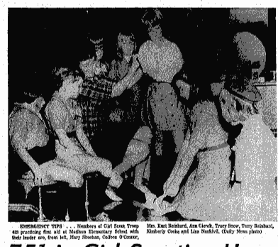 1968 Madison girl scouts